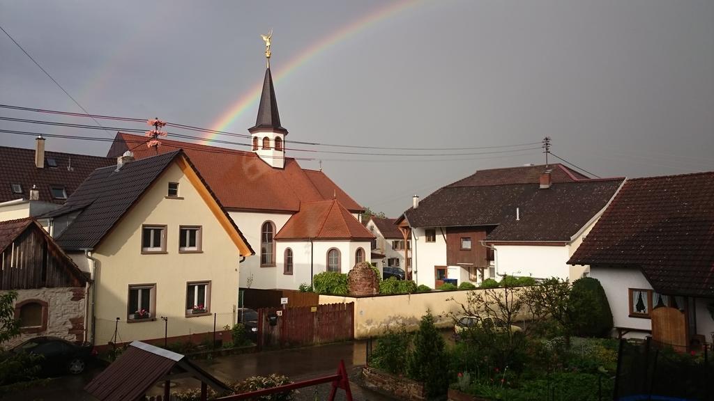 Ferienwohnung Sonnenschein Rheinhausen Zewnętrze zdjęcie
